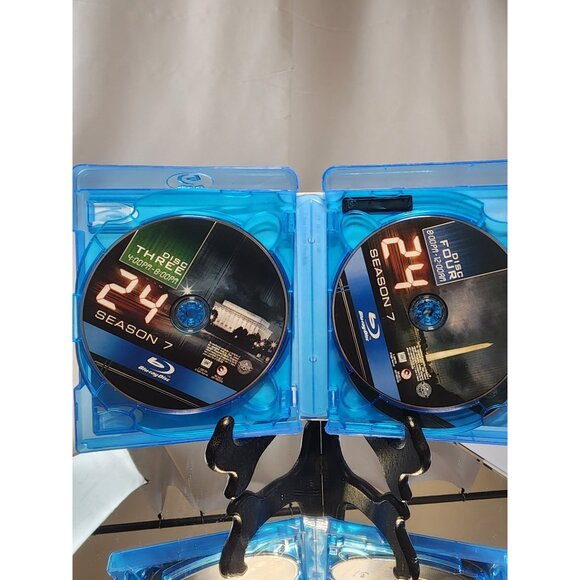 24 - Season 7 Seven, Blu-ray, 6-Disc, Kiefer Sutherland, Extras Used Like New - Picture 4 of 11